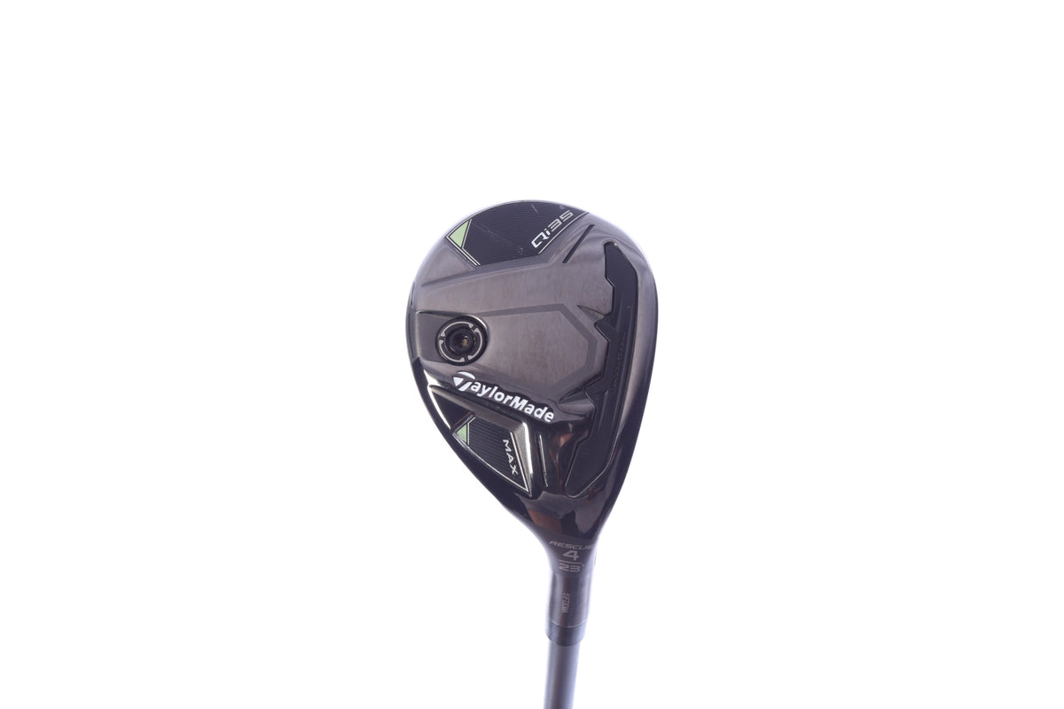 Used TaylorMade Qi35 MAX Rescue 4H Hybrid - Right-Handed - 23 Degrees - Seniors Flex