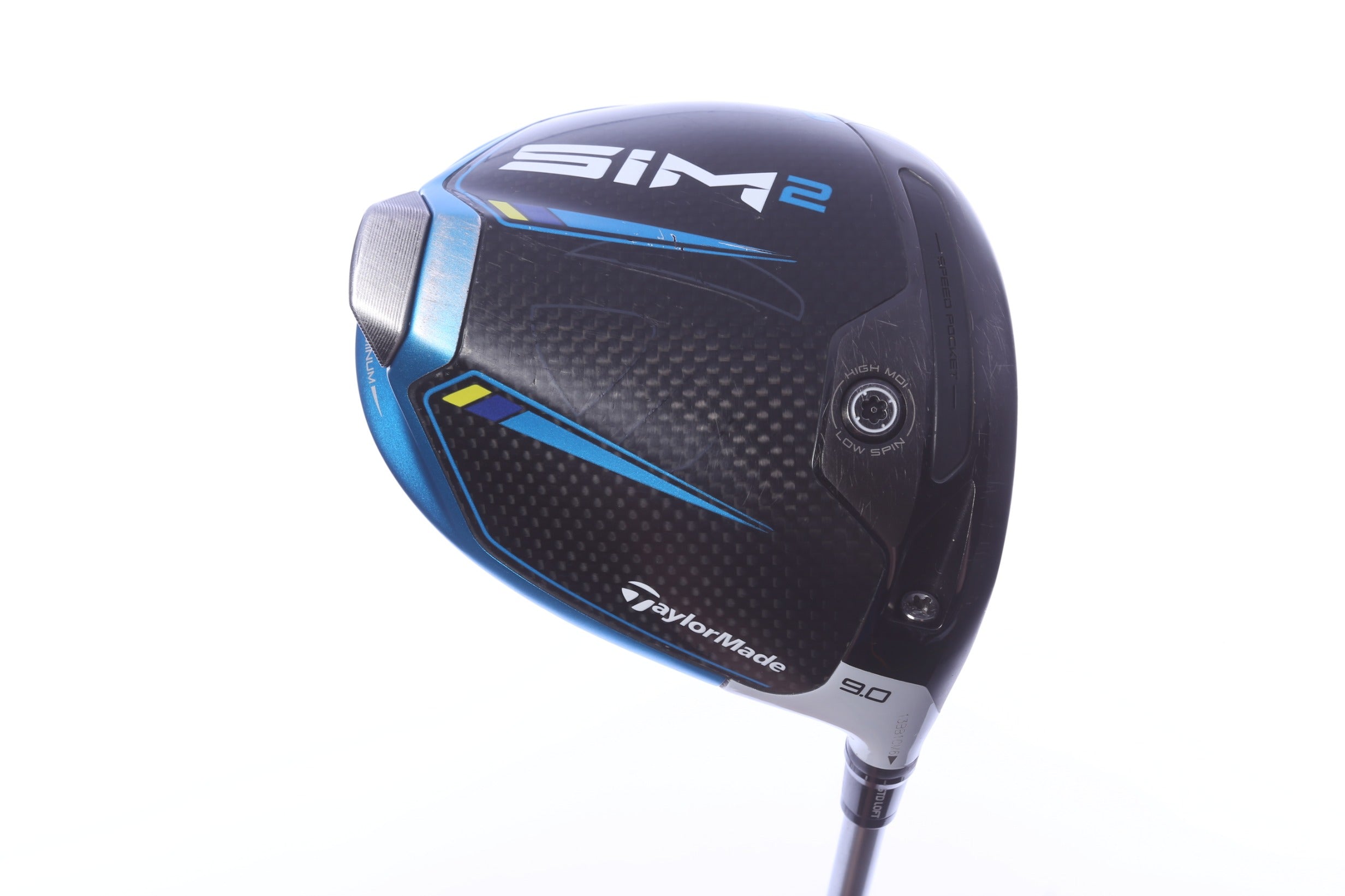 Used TaylorMade SIM2 Driver - 9 Degrees - Extra Stiff Flex Mitsubishi Kuro Kage - Right-Handed