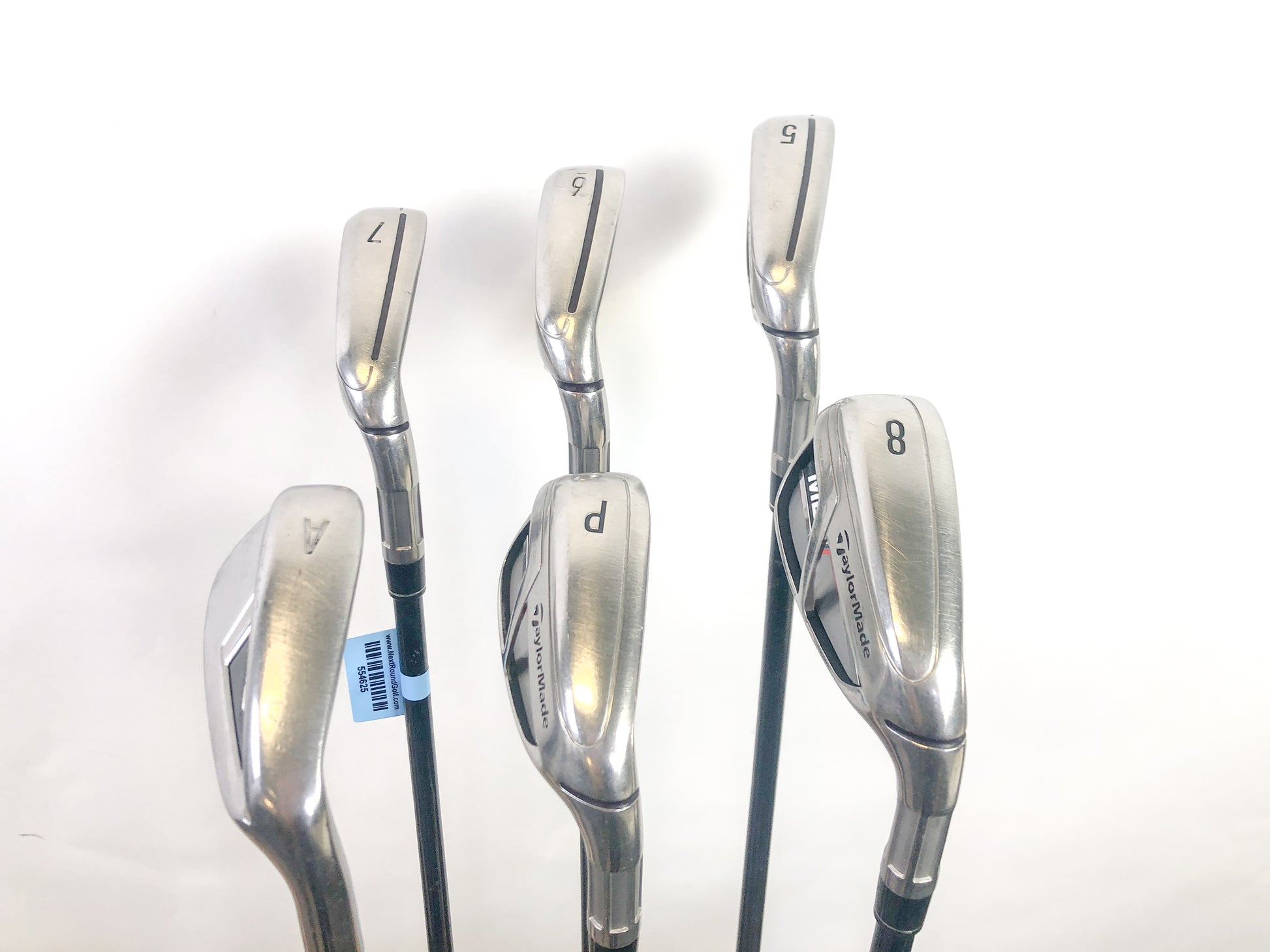Used TaylorMade M6 Iron Set - Right-Handed - 5-8, PW-AW - Regular Flex-Next Round