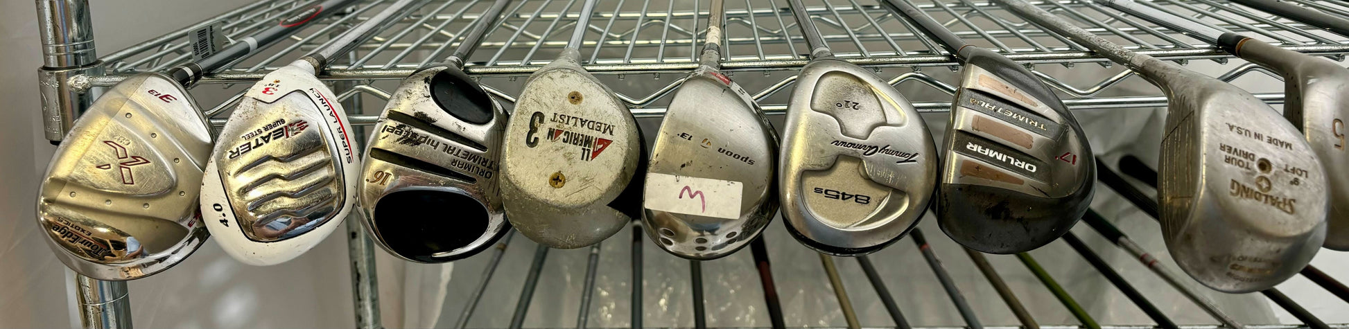 Wholesale Lot of 30 Golf Clubs - Assorted Fairway Woods-Next Round