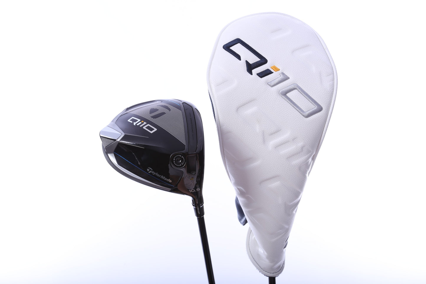 Used TaylorMade Qi10 Driver - 10.5 Degrees - Stiff Flex Fujikura 50g - Right-Handed-Next Round