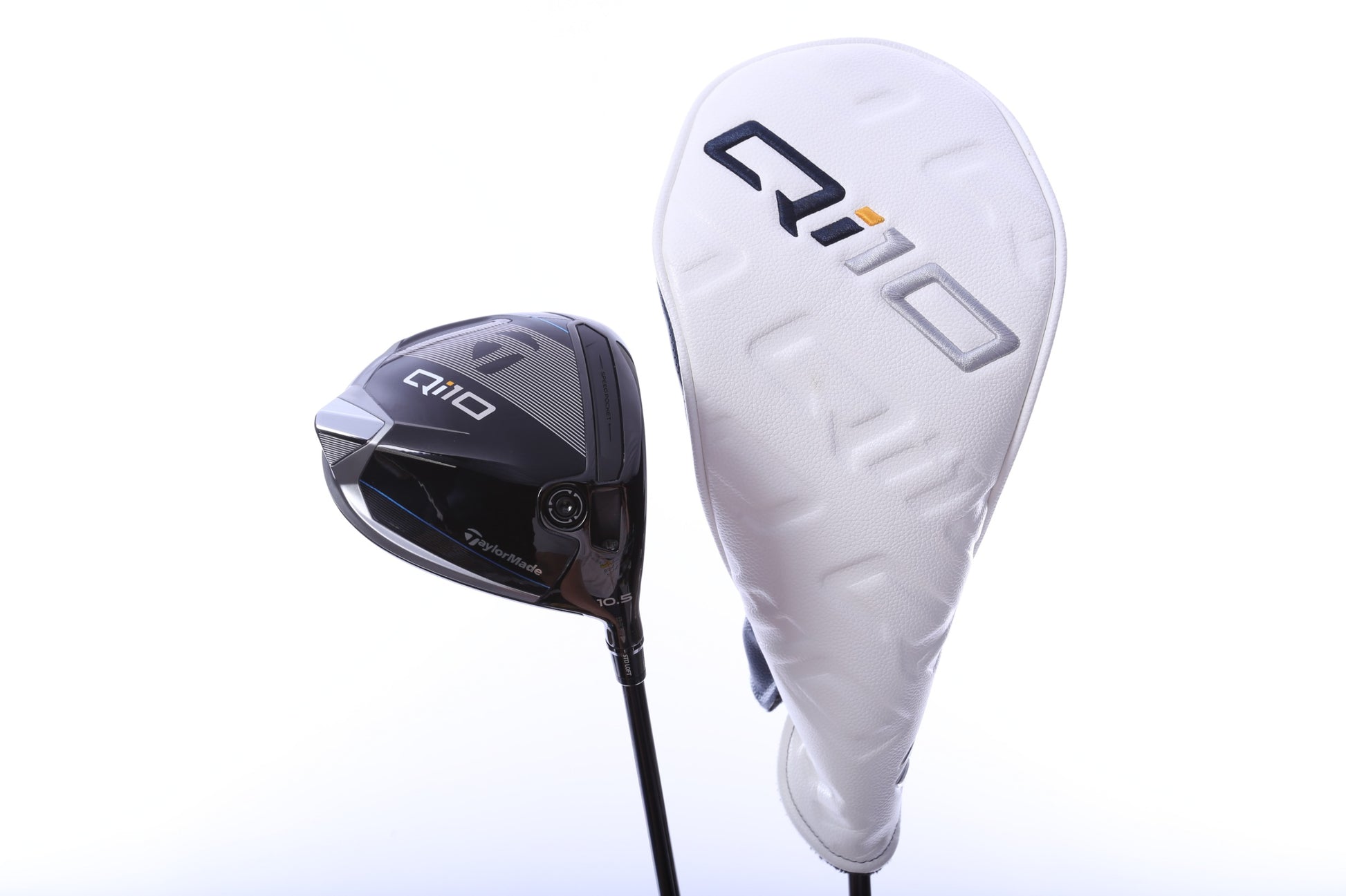 Used TaylorMade Qi10 Driver - 10.5 Degrees - Stiff Flex Fujikura 50g - Right-Handed-Next Round