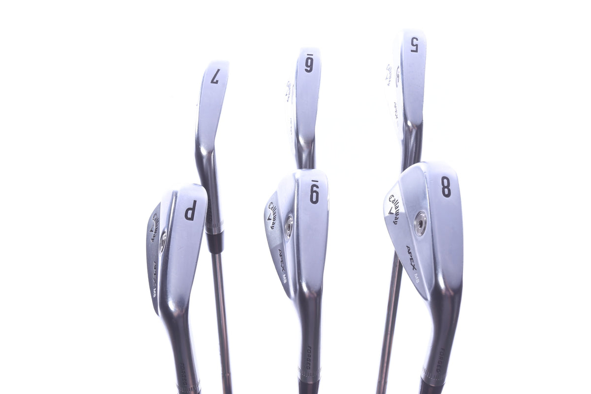 Used Callaway Apex MB 21 Iron Set - Right-Handed - 5-PW - Extra Stiff Flex