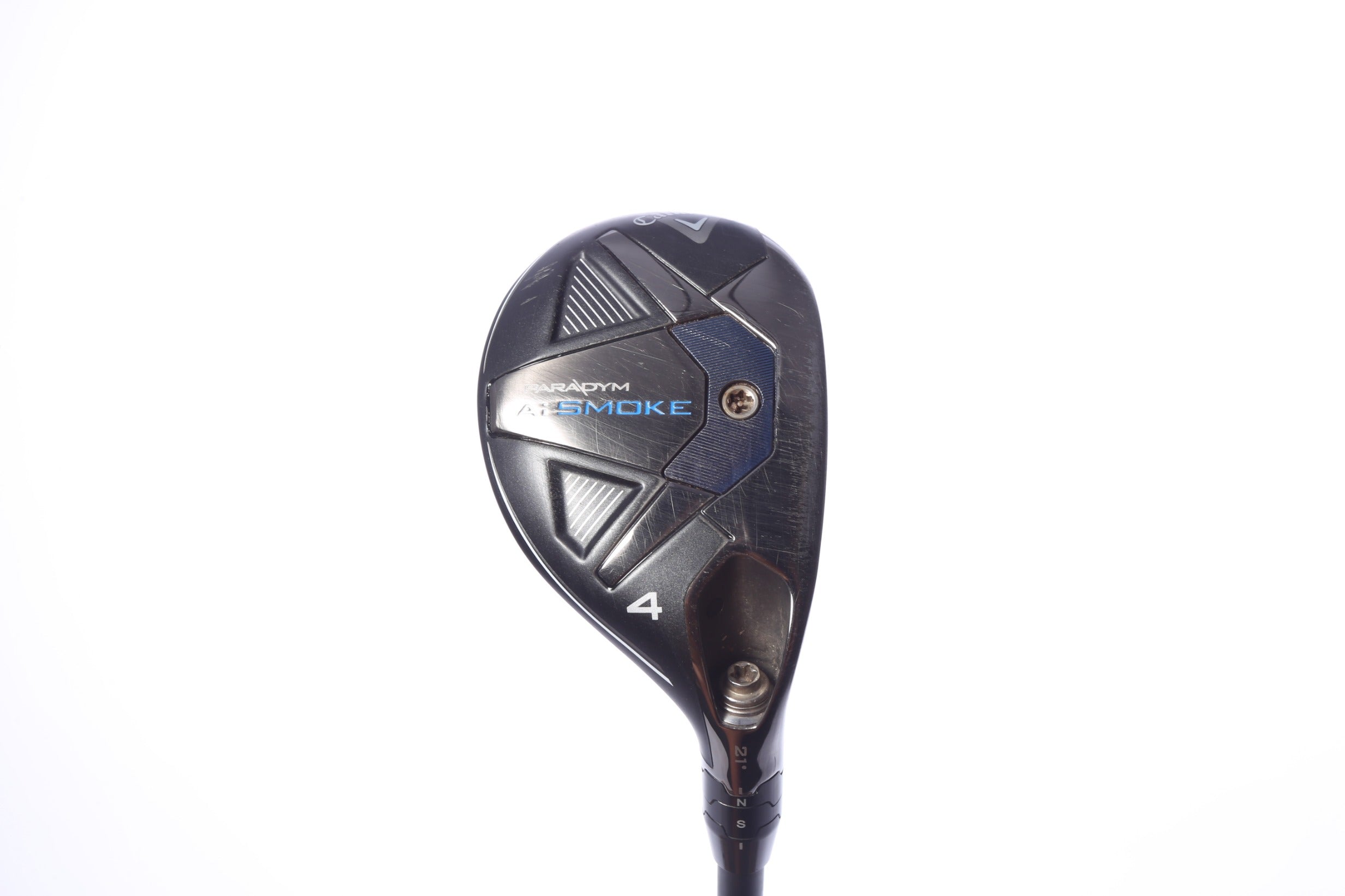 Used Callaway Paradym Ai Smoke 4H Hybrid - Right-Handed - 21 Degrees - Stiff Flex-Next Round