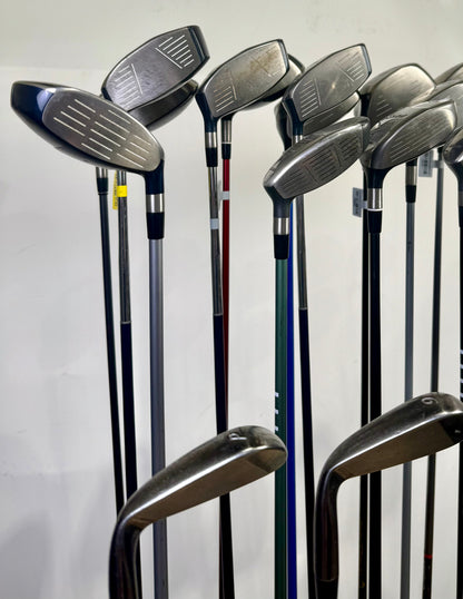 Wholesale Lot of 24 Adams Drivers, Fairway Woods, Hybrids, And Single Irons.-Next Round