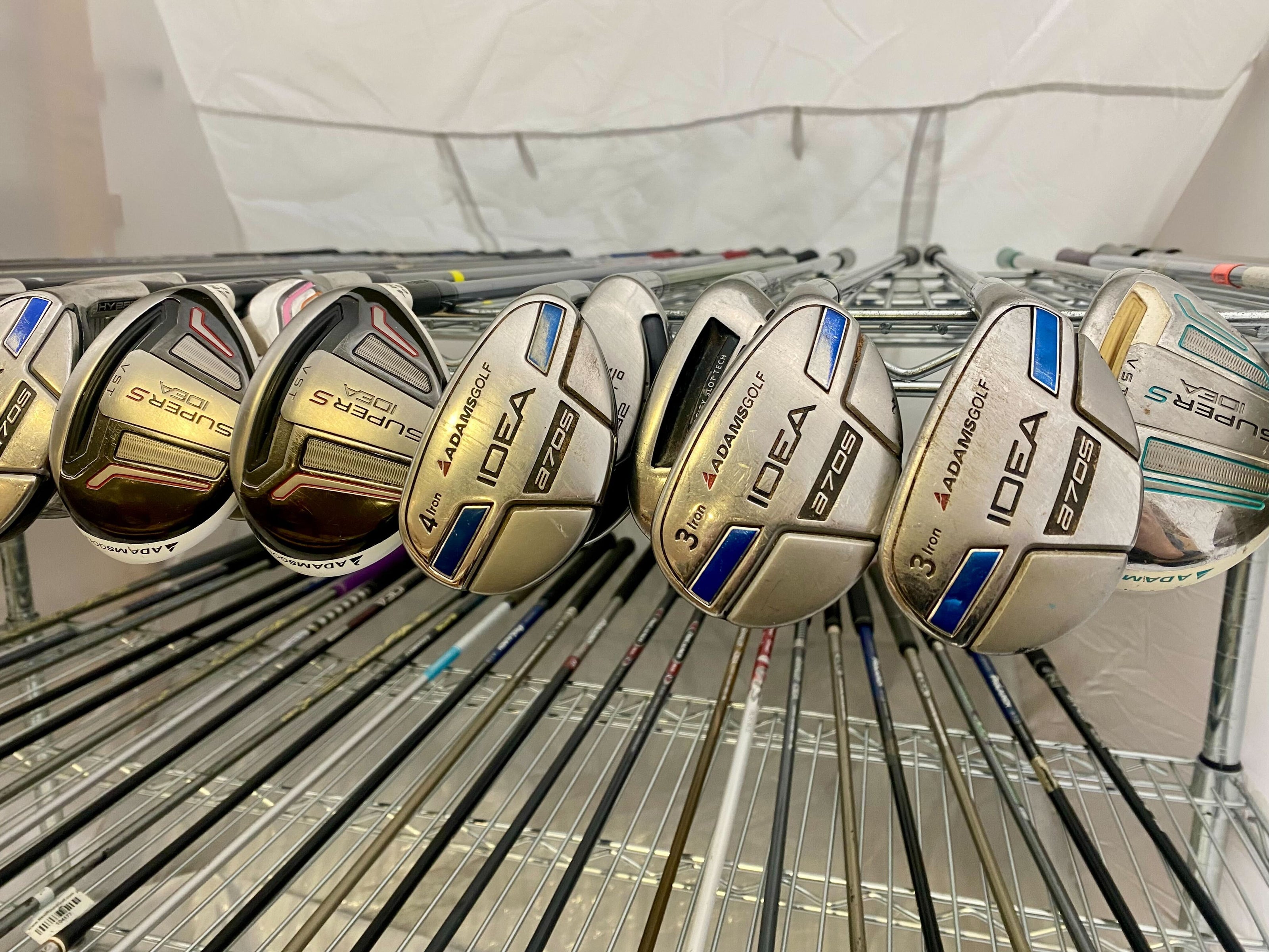 Wholesale Lot of 50 Golf Clubs - Adams Assorted Hybrids-Next Round
