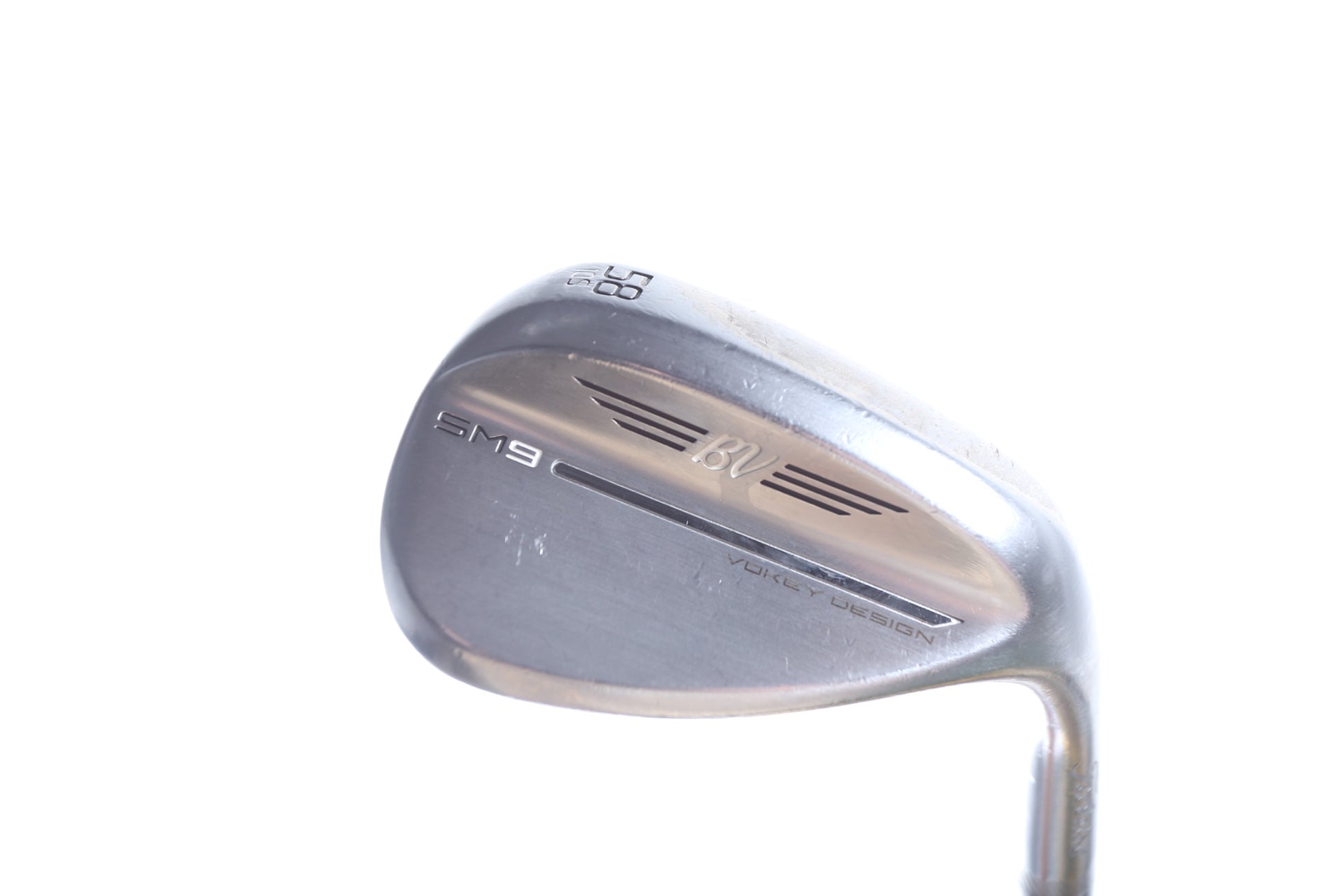 Used Titleist Vokey SM9 Tour Chrome Lob Wedge - Right-Handed - 58 Degrees - Stiff Flex-Next Round