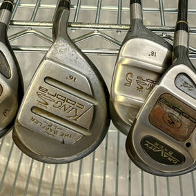 Wholesale Lot of 40 Golf Clubs - TaylorMade Woods and Cobra Baffler Woods-Next Round