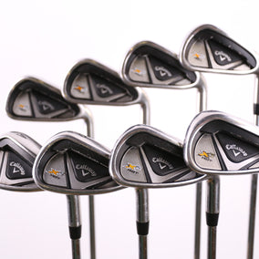 Used Callaway X2 Hot Iron Set - Right-Handed - 4-AW - Regular Flex