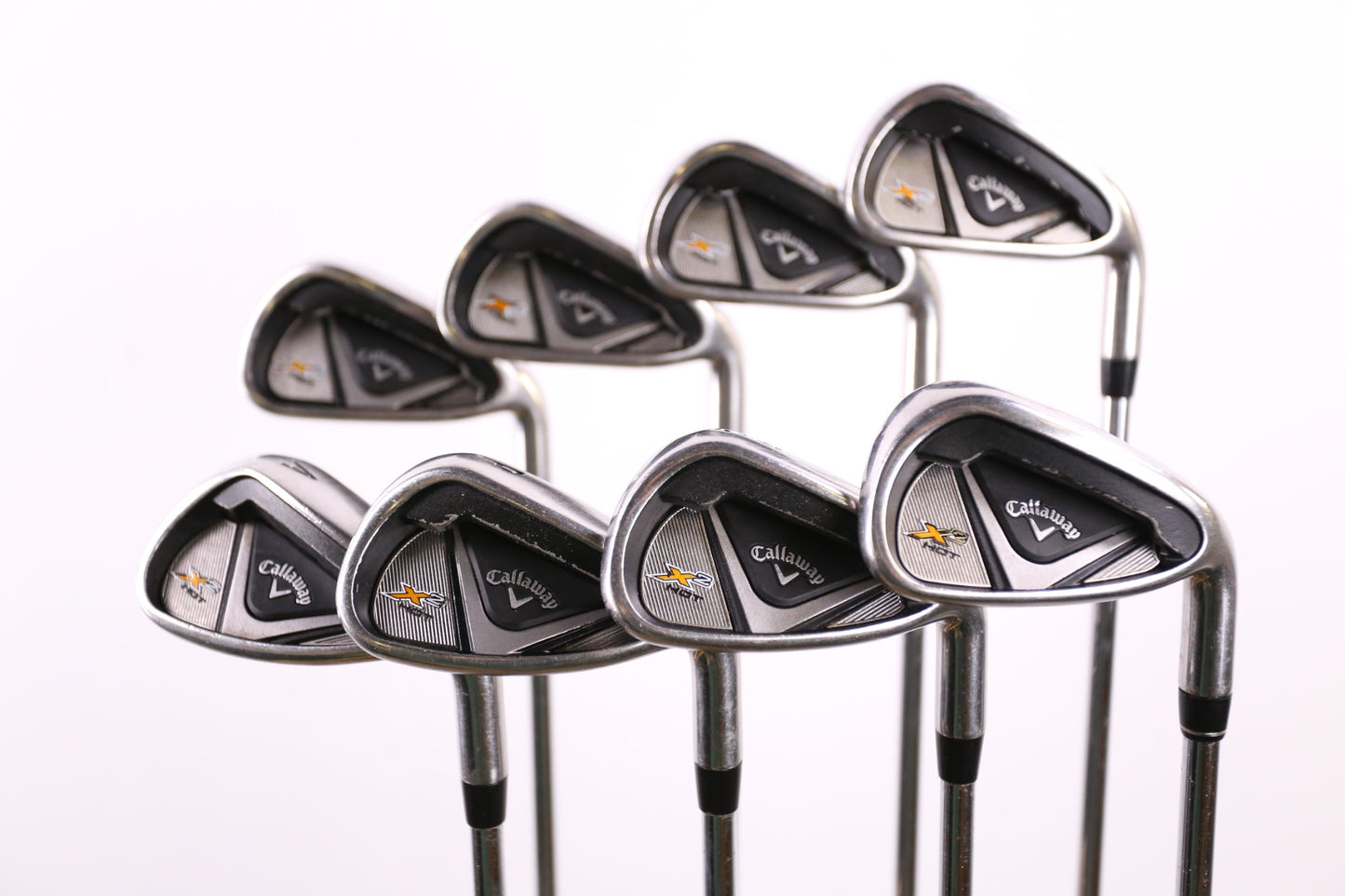 Used Callaway X2 Hot Iron Set - Right-Handed - 4-AW - Regular Flex