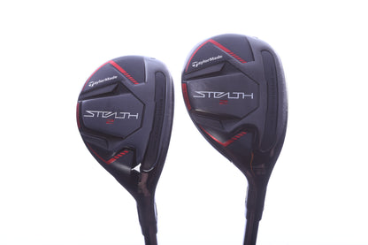 Used TaylorMade STEALTH 2 Rescue Hybrid Set - Right-Handed - 4H, 5H - Stiff Flex-Next Round