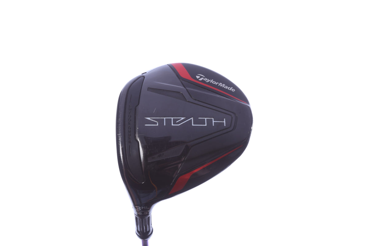 Used TaylorMade STEALTH 3HL Wood - Left-Handed - 16.5 Degrees - Stiff Flex