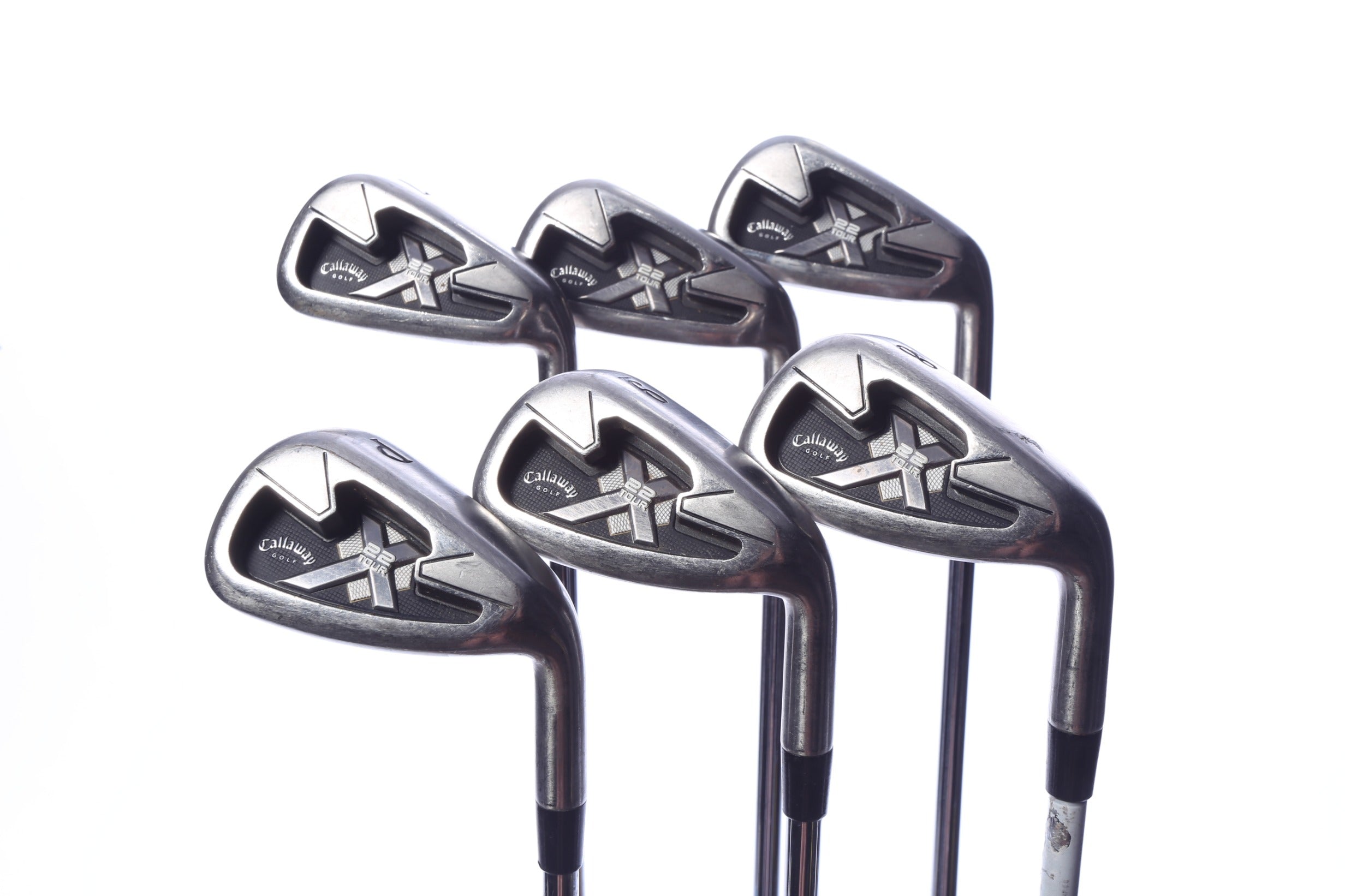 Used Callaway X-22 Tour Iron Set - Right-Handed - 5-PW - Stiff Flex