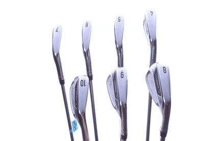 Used Callaway Apex CB 24 Iron Set - Right-Handed - 4-10 (PW) - Stiff Flex