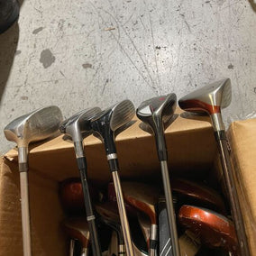 Wholesale Lot of 40 TaylorMade, Maxfli, Nickent, etc. Drivers, FW woods, Hybrids-Next Round