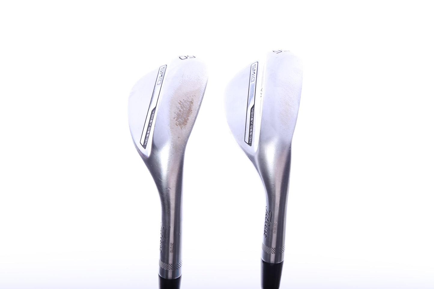 Used Titleist Vokey SM10 Tour Chrome Wedge Set - Right-Handed - 56*, 60* - Stiff Flex-Next Round