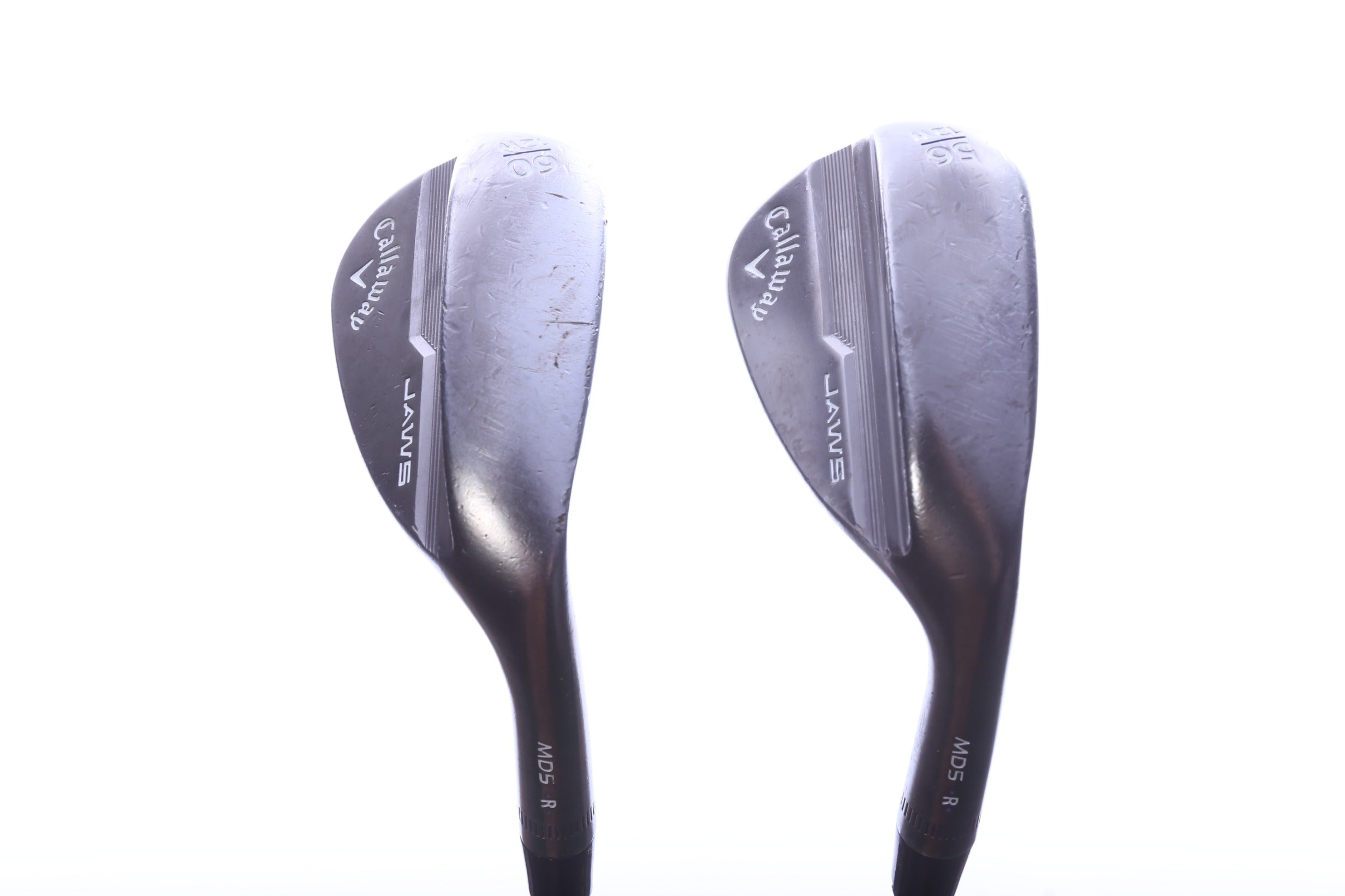 Used Callaway Jaws MD5 Tour Grey Wedge Set - Right-Handed - 56*, 60* - Stiff Flex-Next Round