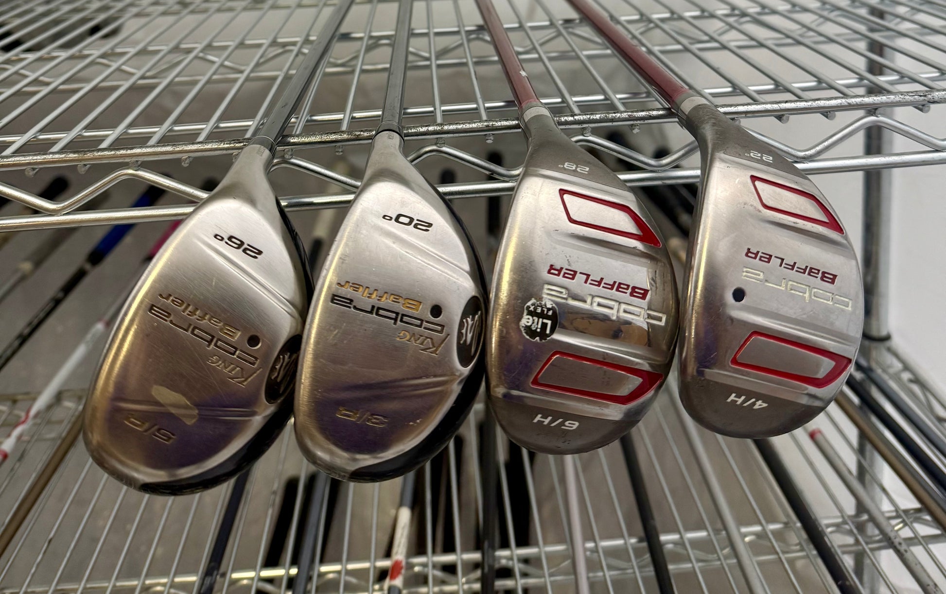Wholesale Lot of 40 Golf Clubs - Cobra Baffler Hybrids-Next Round