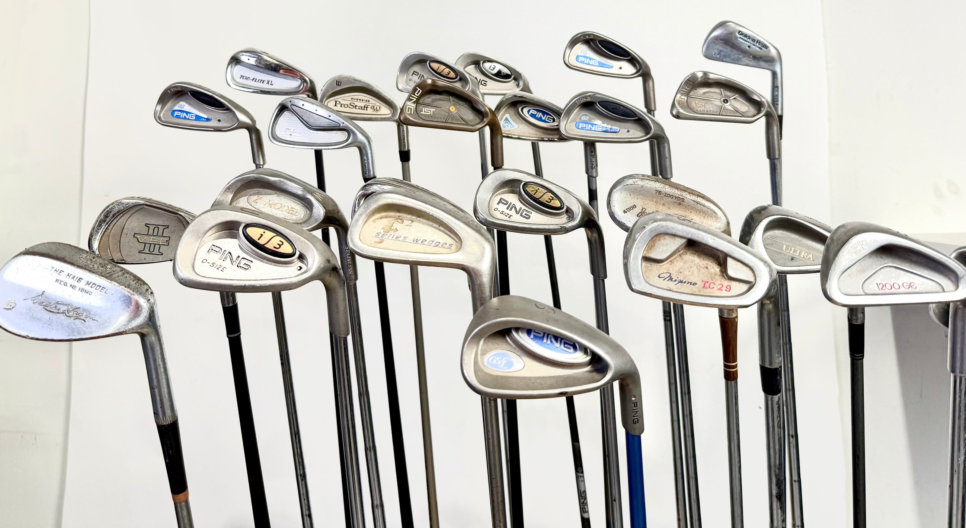 Wholesale Lot of 48 Golf Clubs - Right Handed - Assorted Irons and Wedges-Next Round