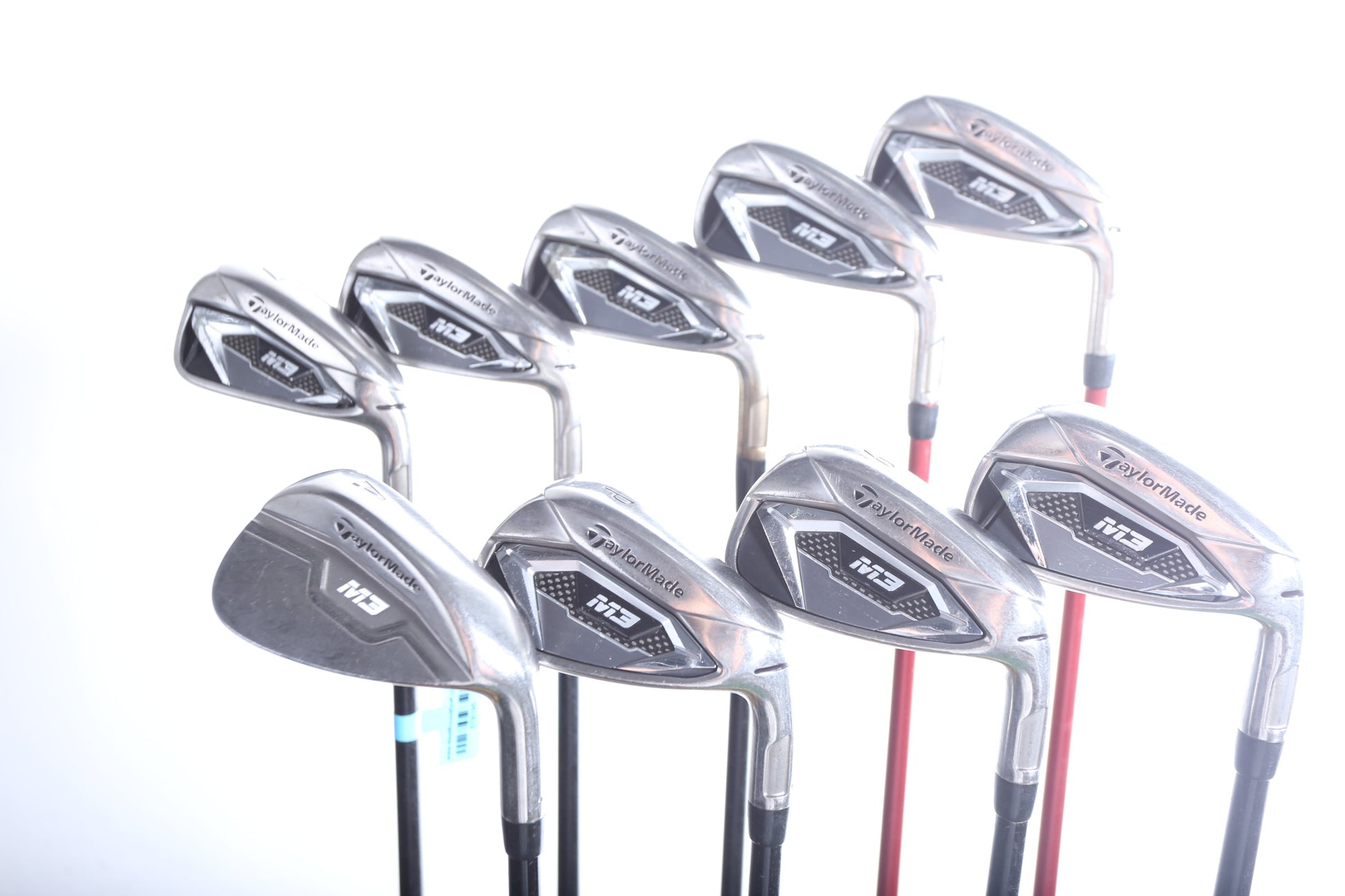Used TaylorMade M3 Iron Set - Right-Handed - 3-AW - Stiff Flex-Next Round