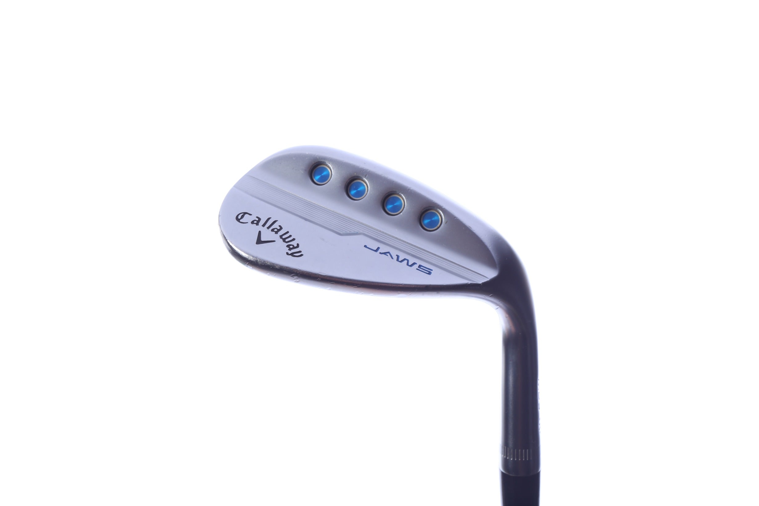 Used Callaway JAWS MD5 Chrome Lob Wedge - Right-Handed - 60 Degrees - Stiff Flex