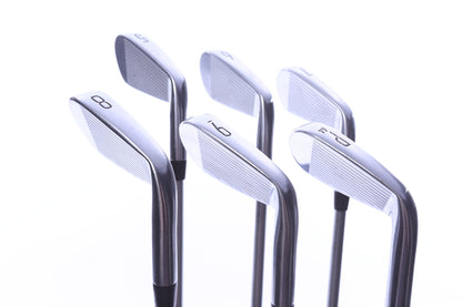 Used Titleist 2023 T150 Iron Set - Left-Handed - 5-PW - Stiff Flex
