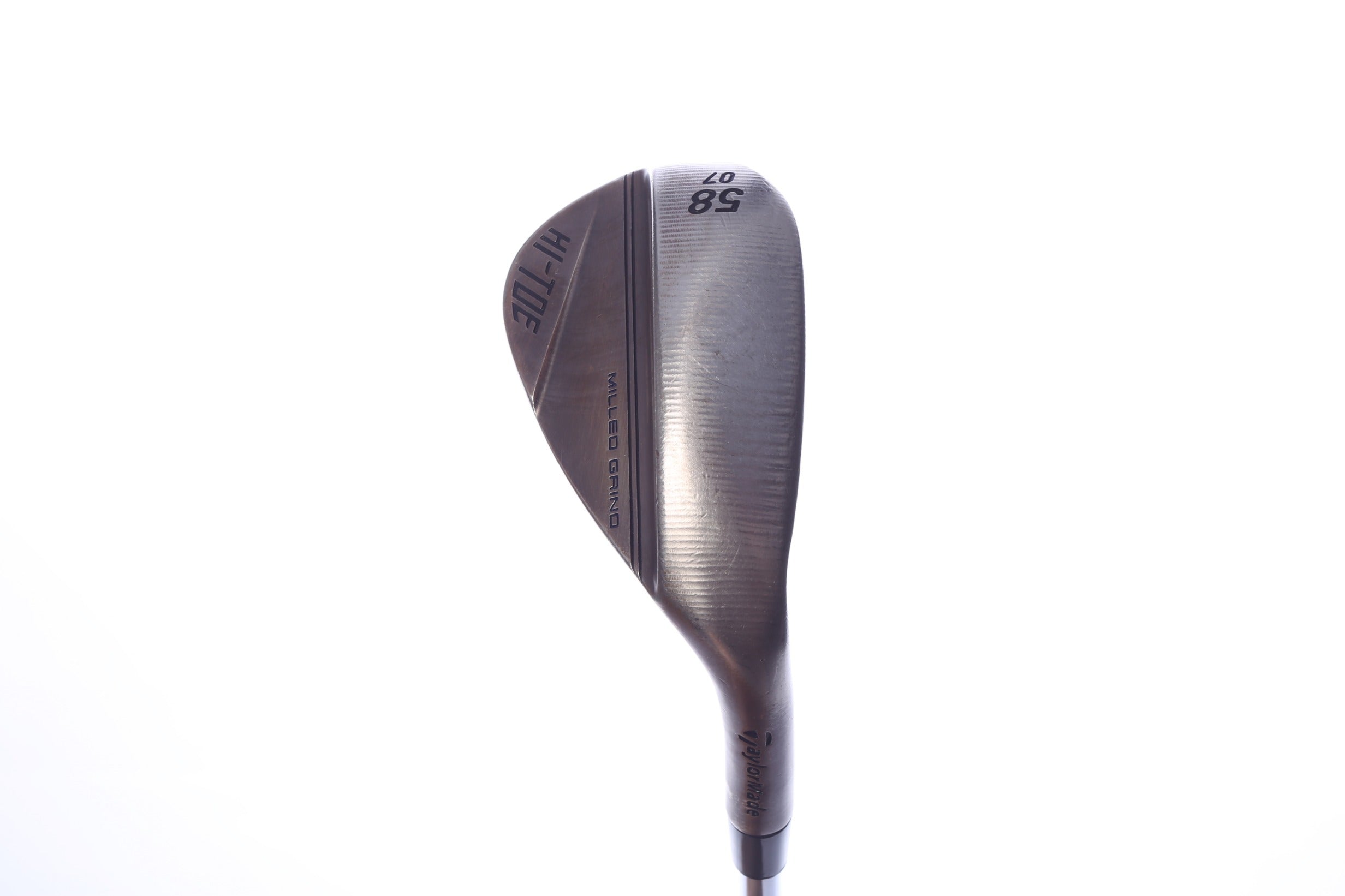 Used TaylorMade Milled Grind HI-TOE 3 Copper Lob Wedge - Right-Handed - 58 Degrees - Regular Flex-Next Round