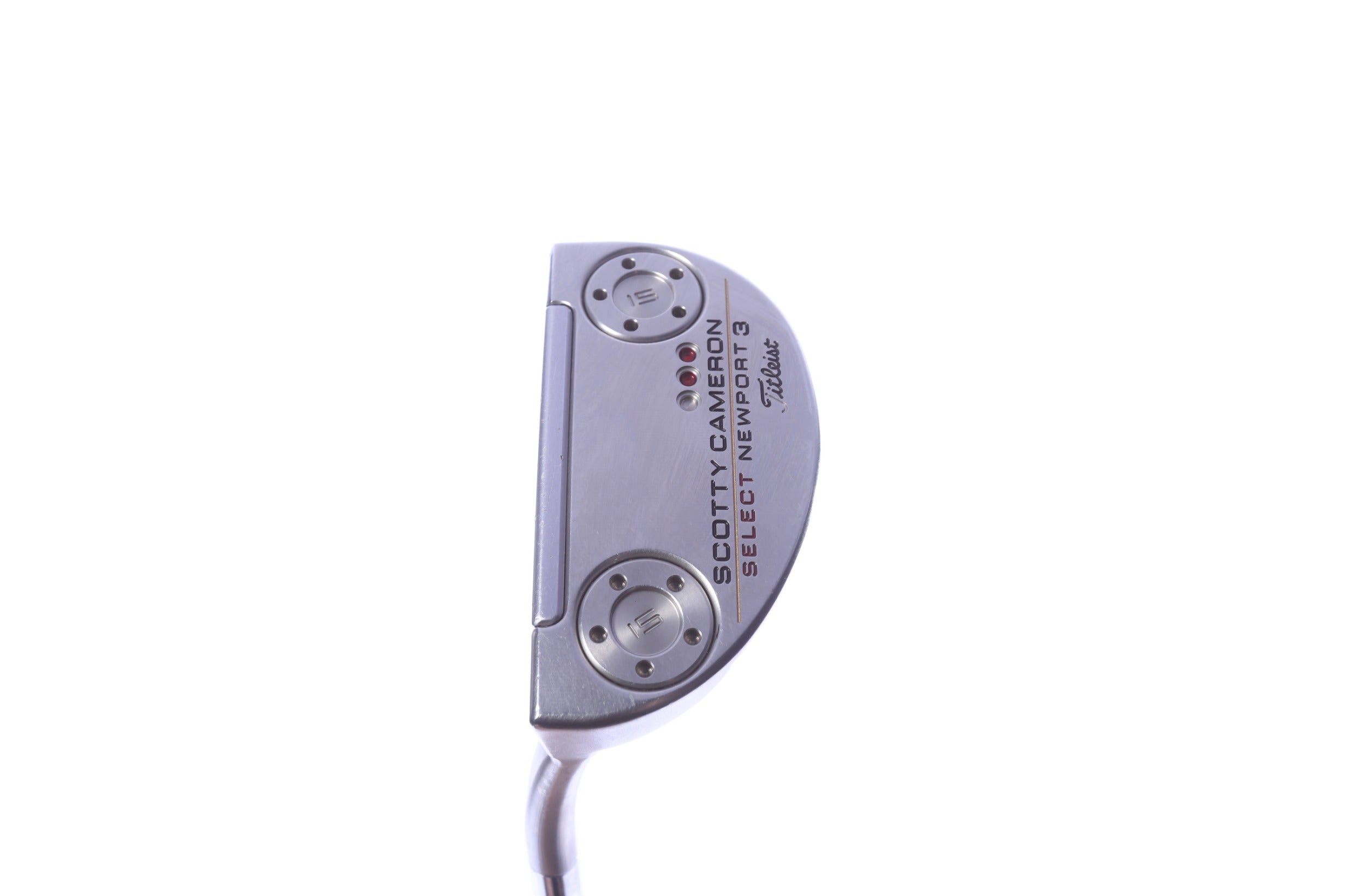 Used Titleist Scotty Cameron 2018 Select Newport 3 Putter - Left-Handed - 34 in - Mid-mallet