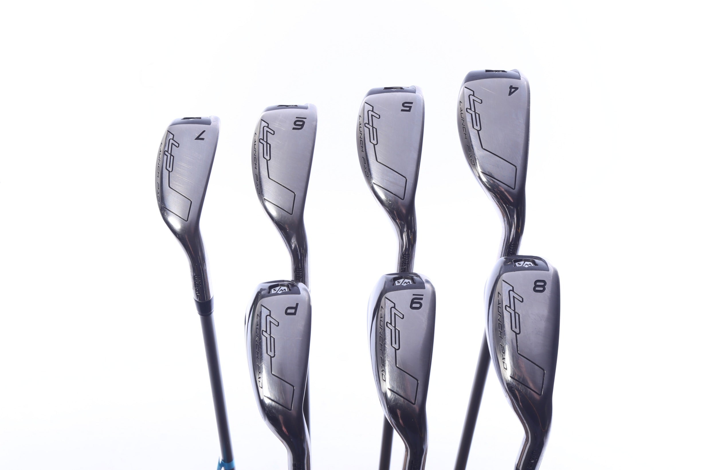 Used Wilson Staff Launch Pad Iron Set - Right-Handed - 4-PW - Seniors Flex