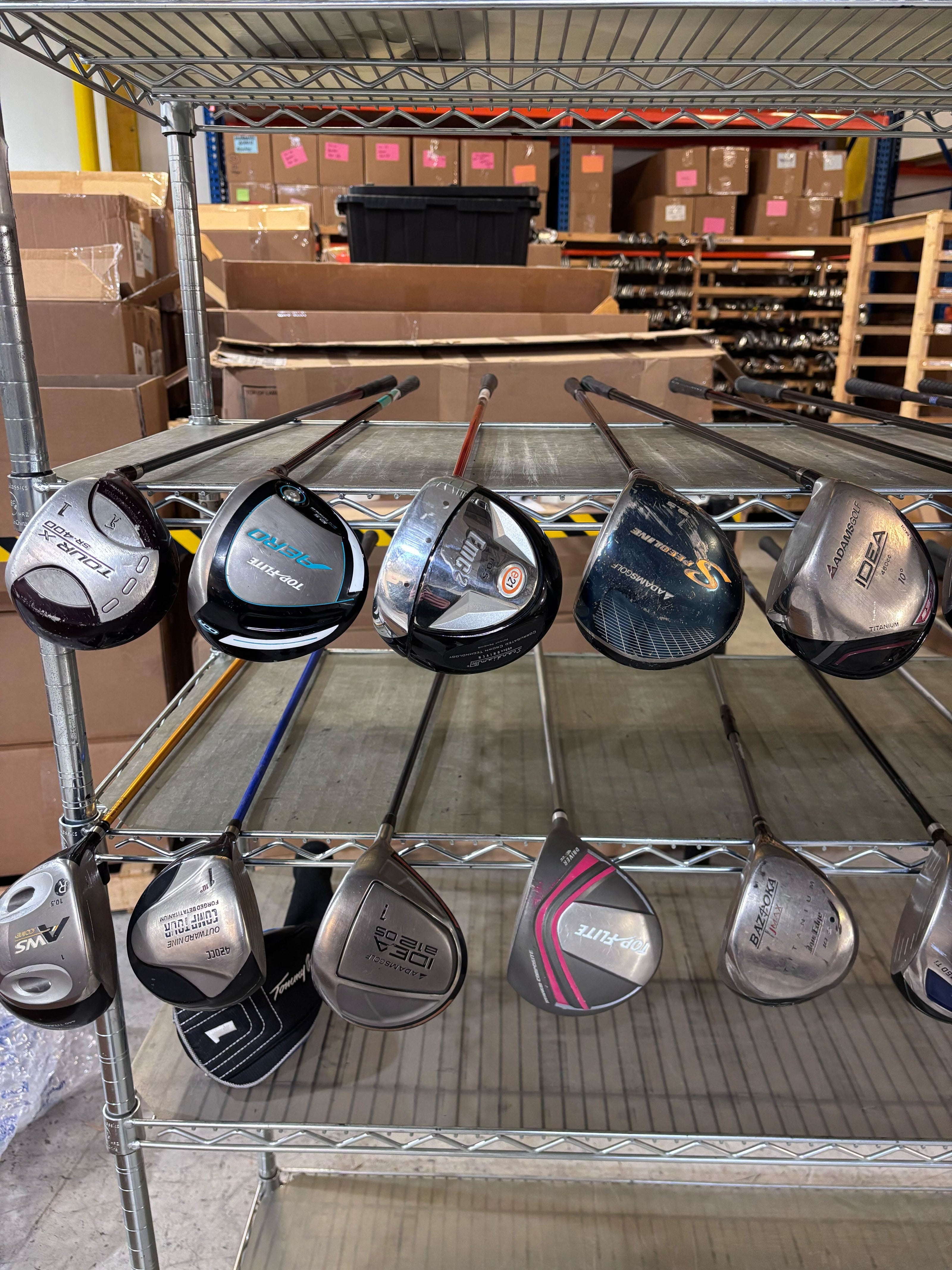 Wholesale Lot 20 Golf Clubs - Assorted Drivers-Next Round