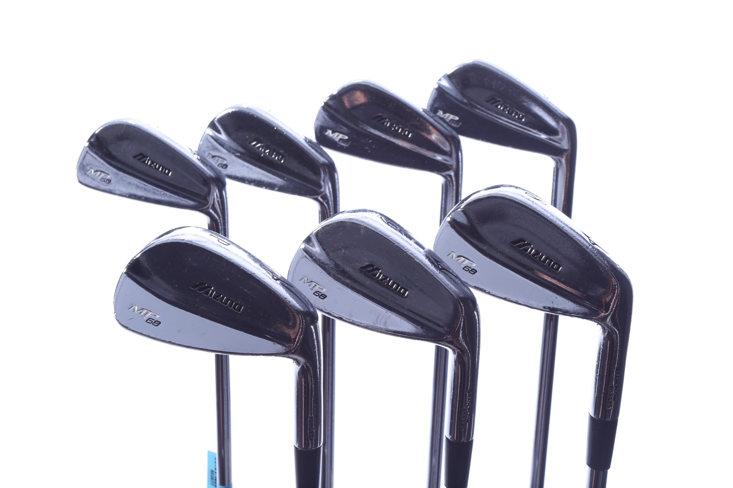 Used Mizuno MP 68 Iron Set - Right-Handed - 4-PW - Stiff Flex
