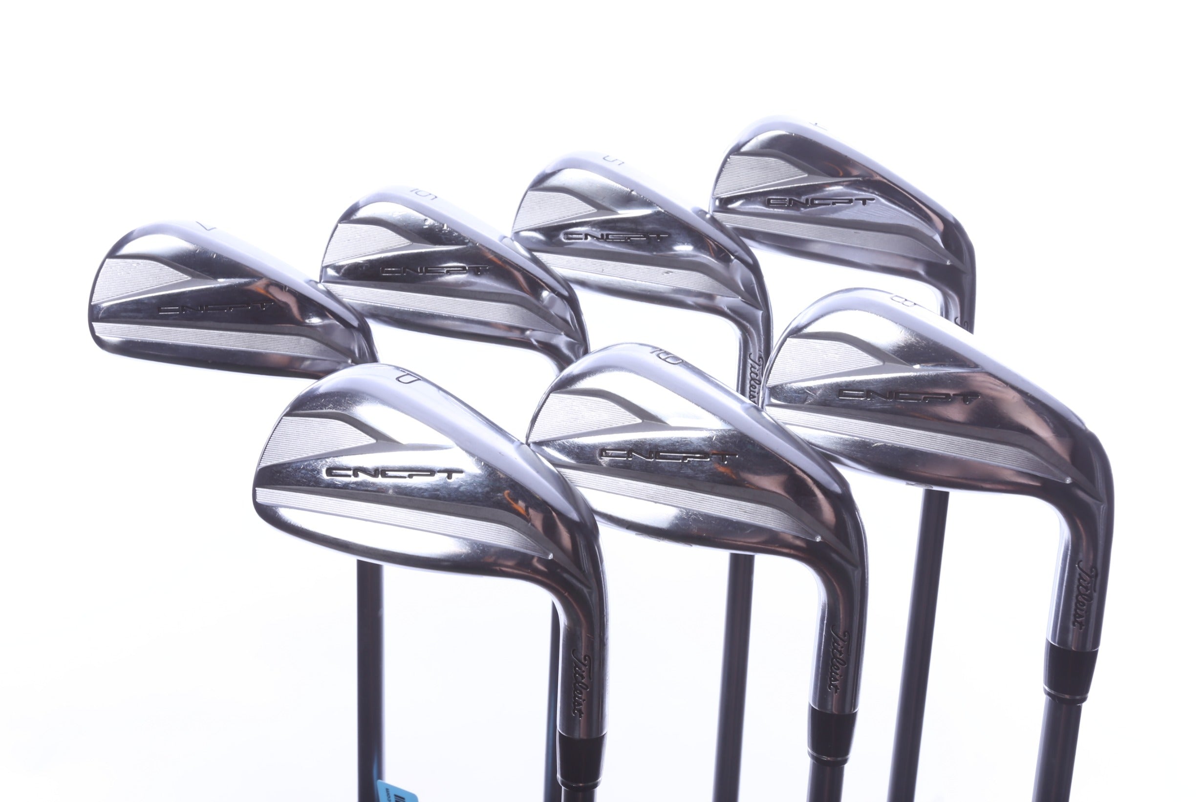 Used Titleist CNCPT CP-03 Iron Set - Right-Handed - 4-PW - Stiff Flex-Next Round