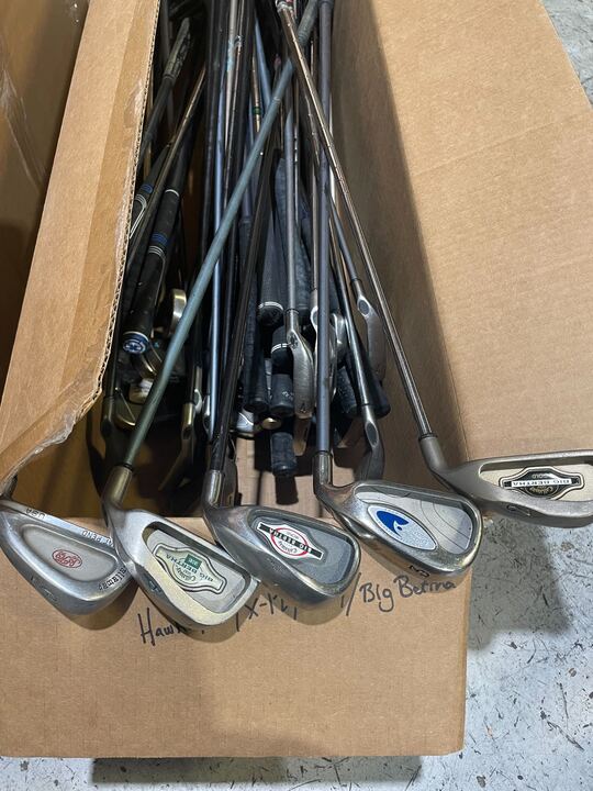 Wholesale Lot of 40 Callaway Big Bertha, X-14, Hawkeye Ti, etc. Single Irons-Next Round