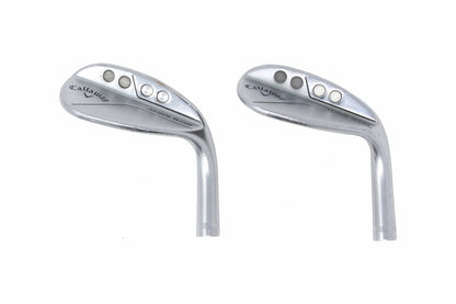 Used Callaway JAWS Raw Chrome Wedge Set - HEAD ONLY - Right-Handed - 56*, 60*