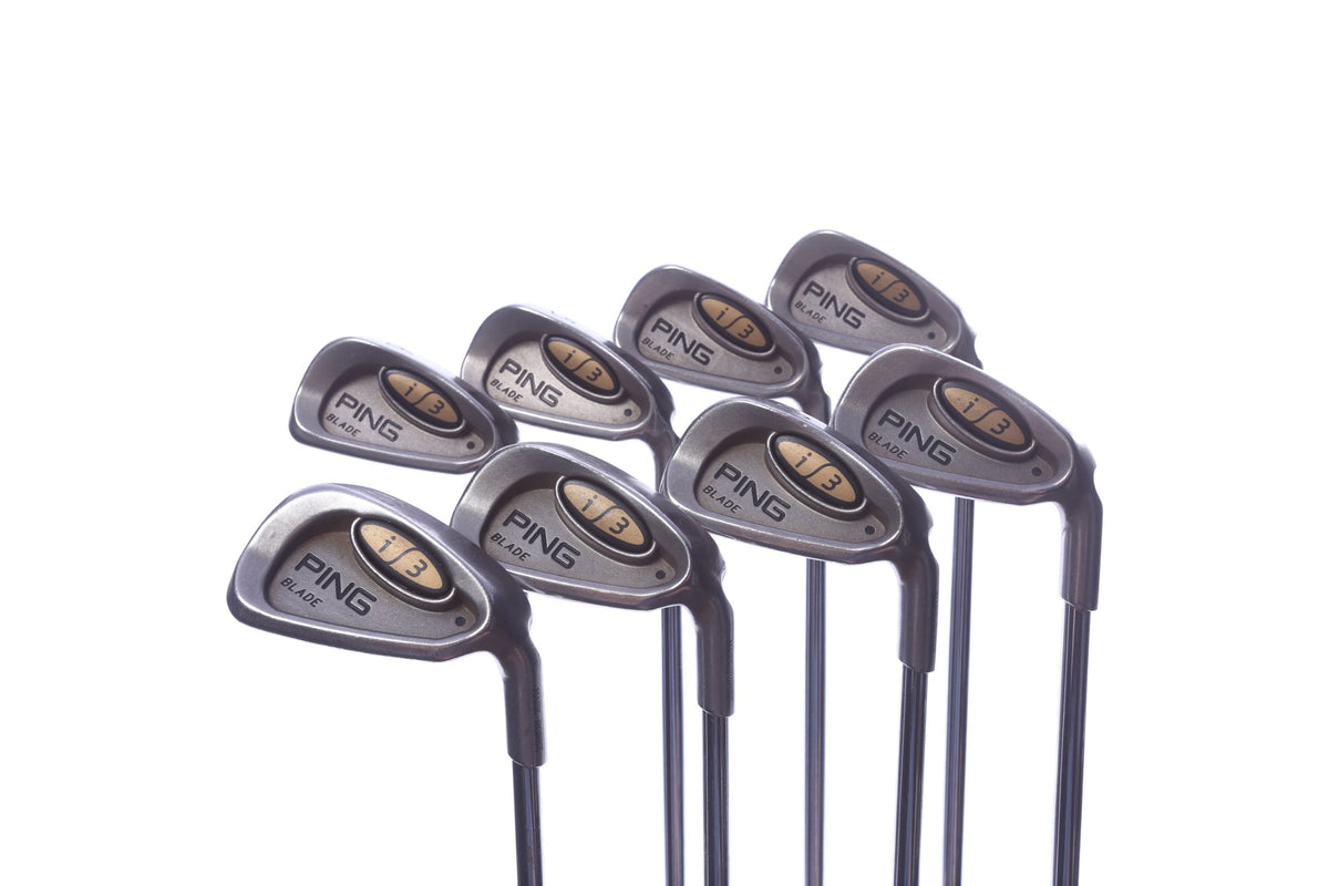 Used Ping i3 Blade Iron Set - Right-Handed - 3-PW - Stiff Flex