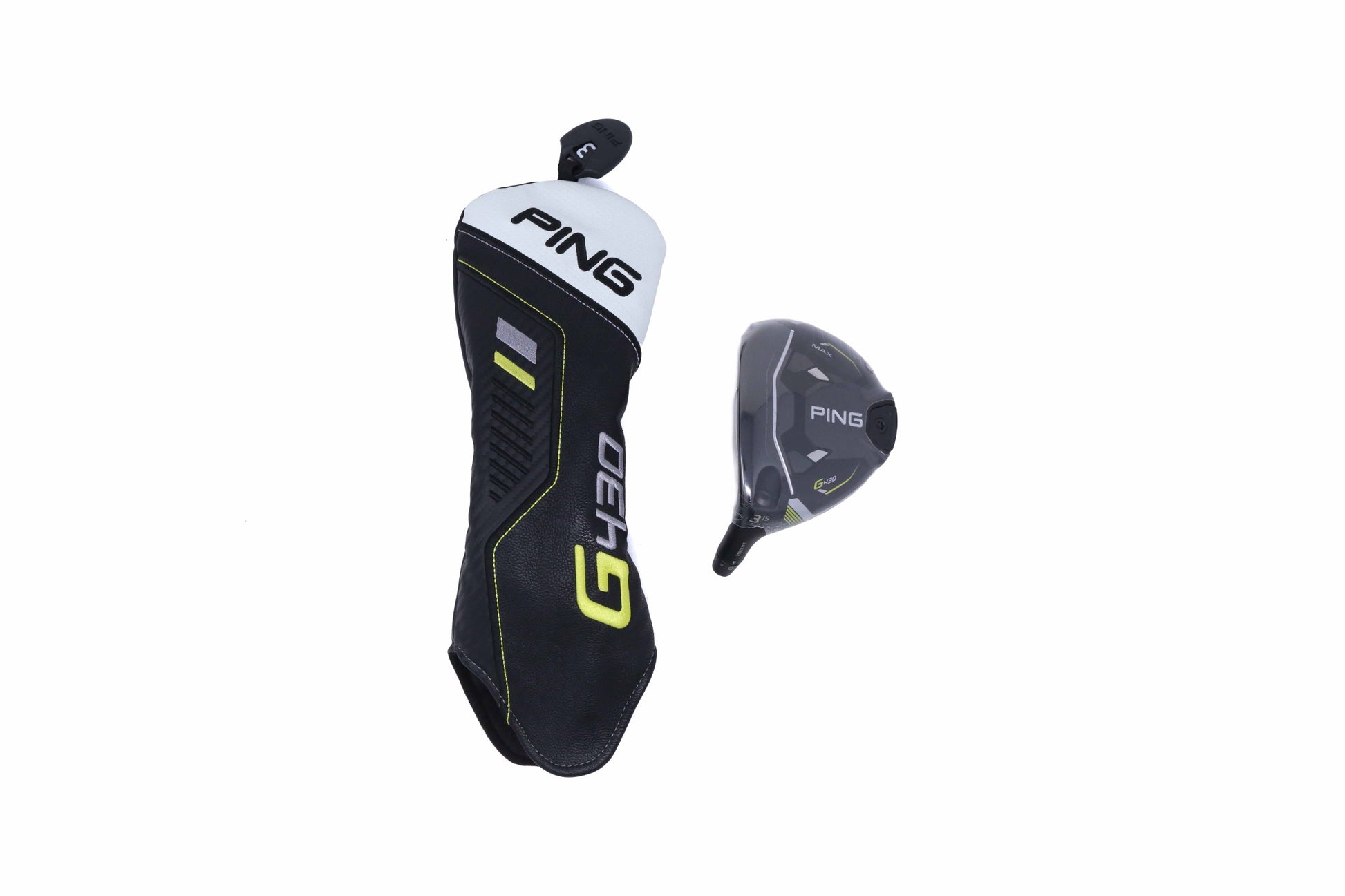 Used Ping G430 MAX 3-Wood - HEAD ONLY - Left-Handed - 15 Degrees-Next Round