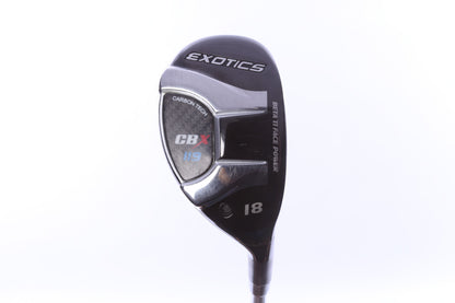 Used Tour Edge Exotics CBX 119 3H Hybrid - Right-Handed - 18 Degrees - Seniors Flex-Next Round