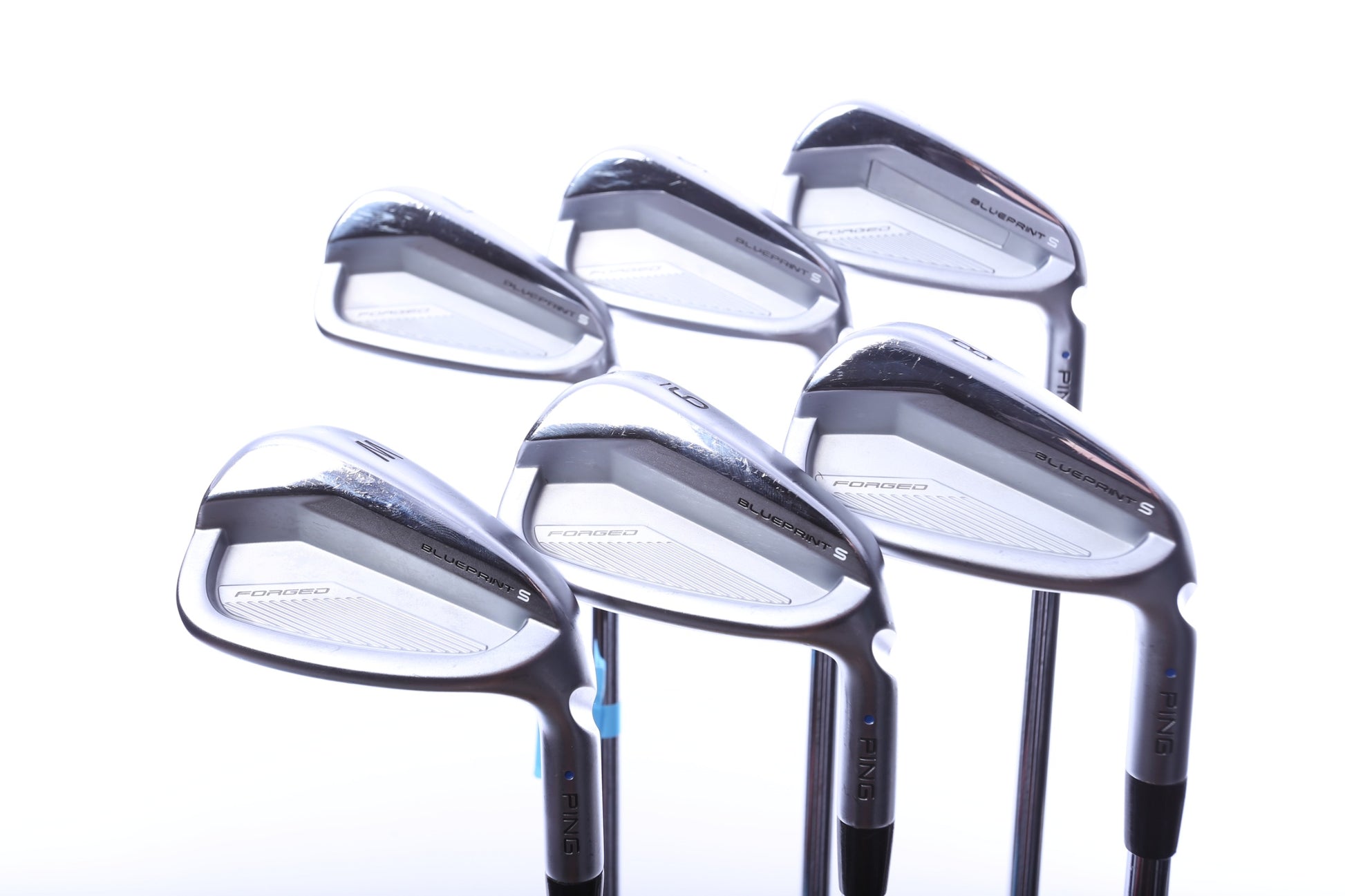 Used Ping Blueprint S Iron Set - Right-Handed - 5-PW - Extra Stiff Flex-Next Round