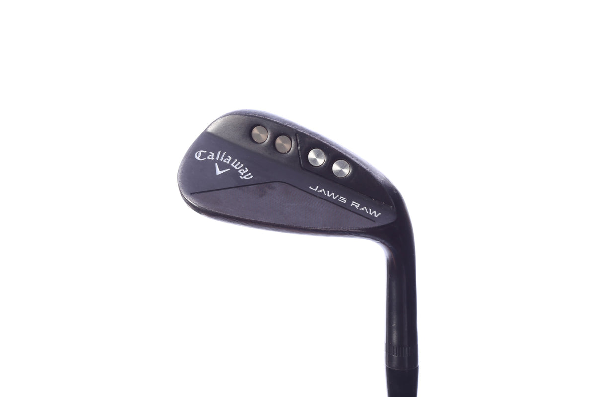 Used Callaway JAWS Raw Black Plasma Gap Wedge - Right-Handed - 48 Degrees - Stiff Flex