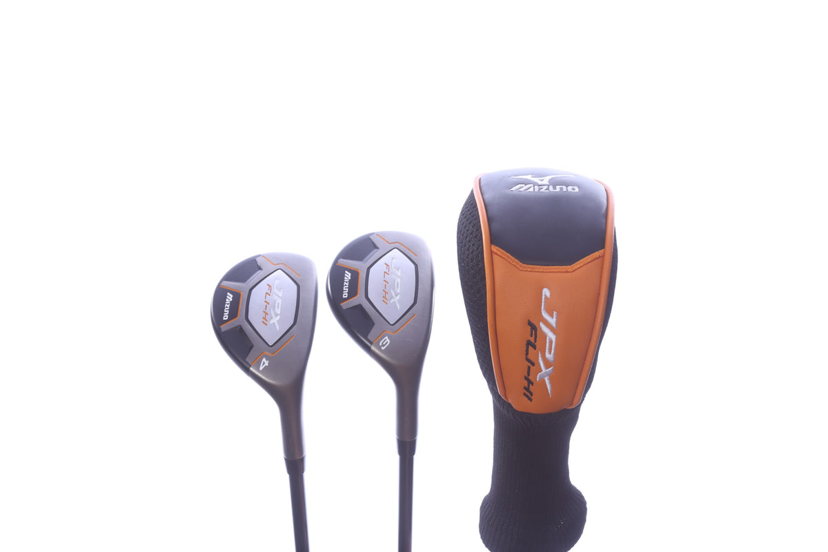 Used Mizuno 2014 JPX Fli-Hi Hybrid Set - Right-Handed - 3H, 4H - Ladies Flex