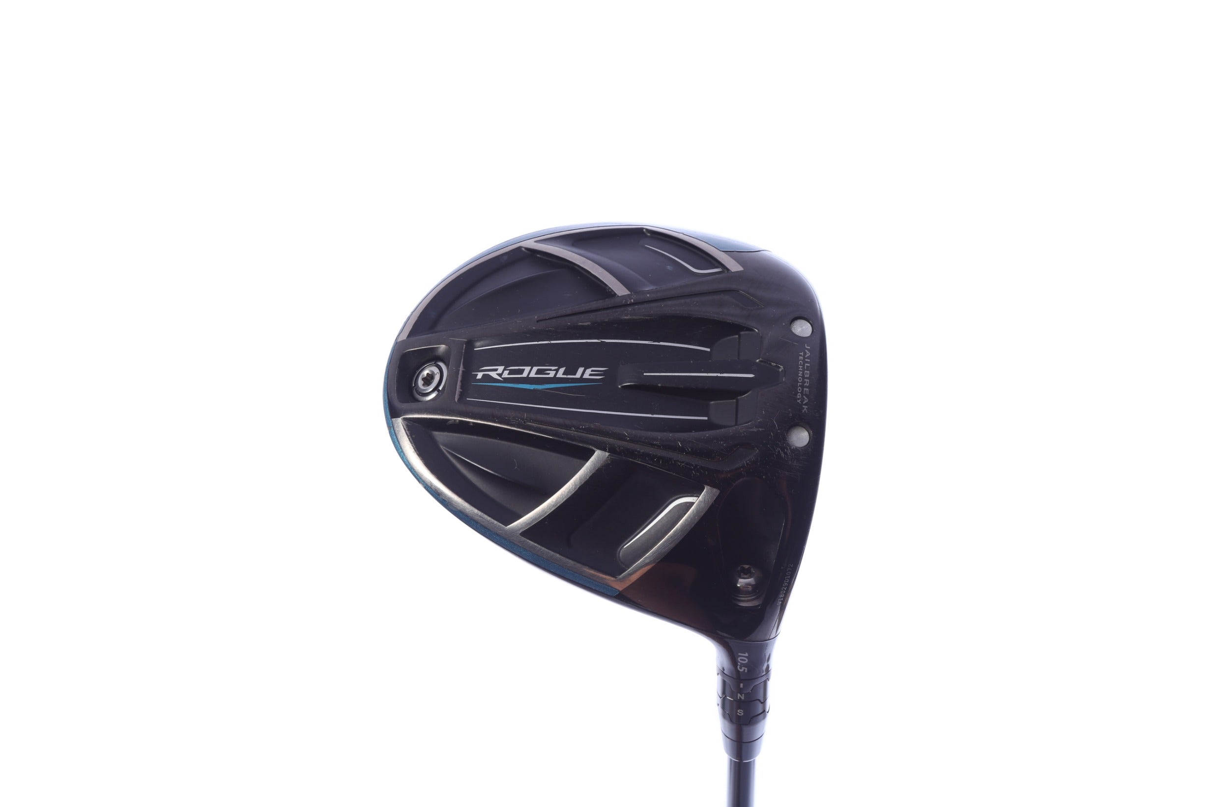 Used Callaway Rogue Driver - 10.5 Degrees - Stiff Flex Mitsubishi Kaili White - Right-Handed