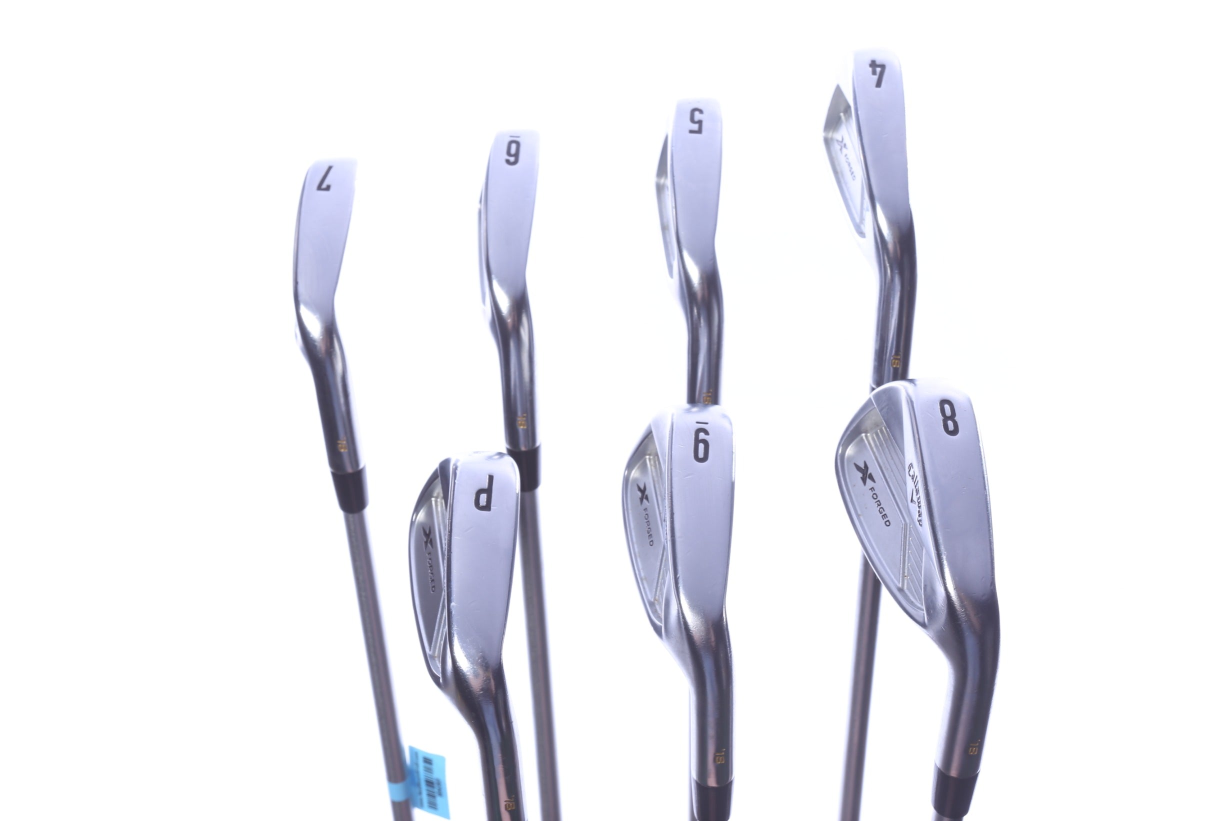Used Callaway X Forged 18 Iron Set - Right-Handed - 4-PW - Stiff Flex