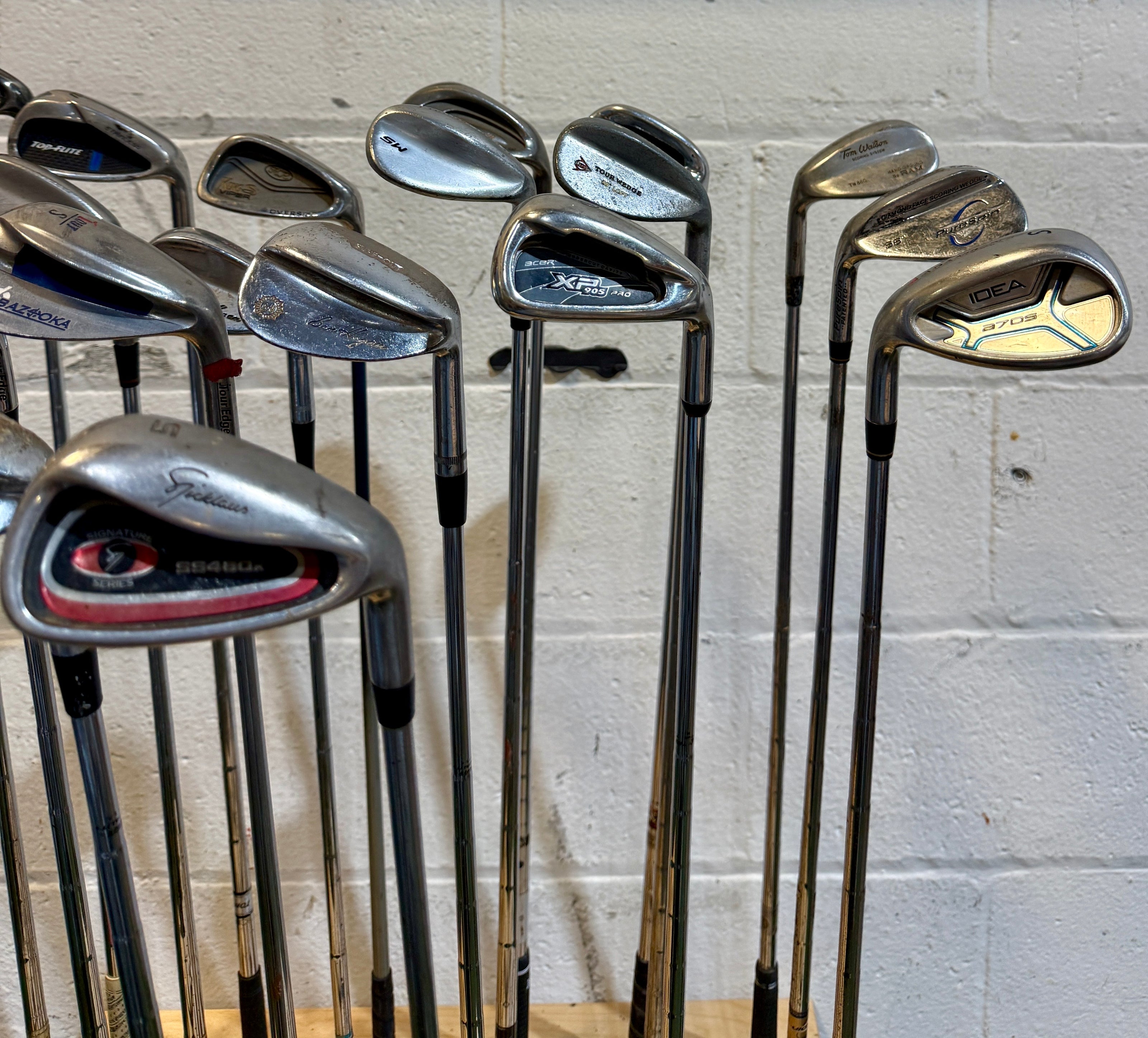 Wholesale Lot of 45 Golf Clubs - Assorted Wedges - RH/LH - Various Flexes-Next Round