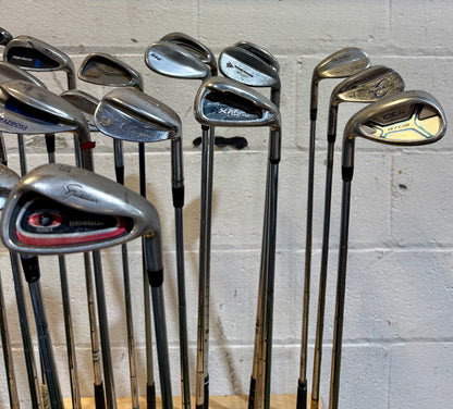 Wholesale Lot of 45 Golf Clubs - Assorted Wedges - RH/LH - Various Flexes-Next Round