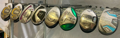 Wholesale Lot of 40 Golf Clubs - Assorted Hybrids-Next Round