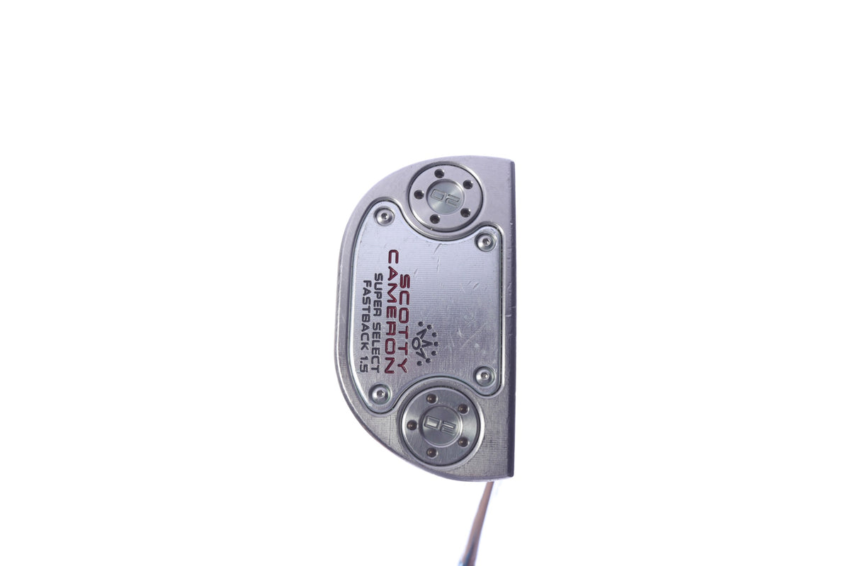 Used Titleist Scotty Cameron Super Select Fastback 1.5 Putter - Right-Handed - 32 in - Mid-mallet