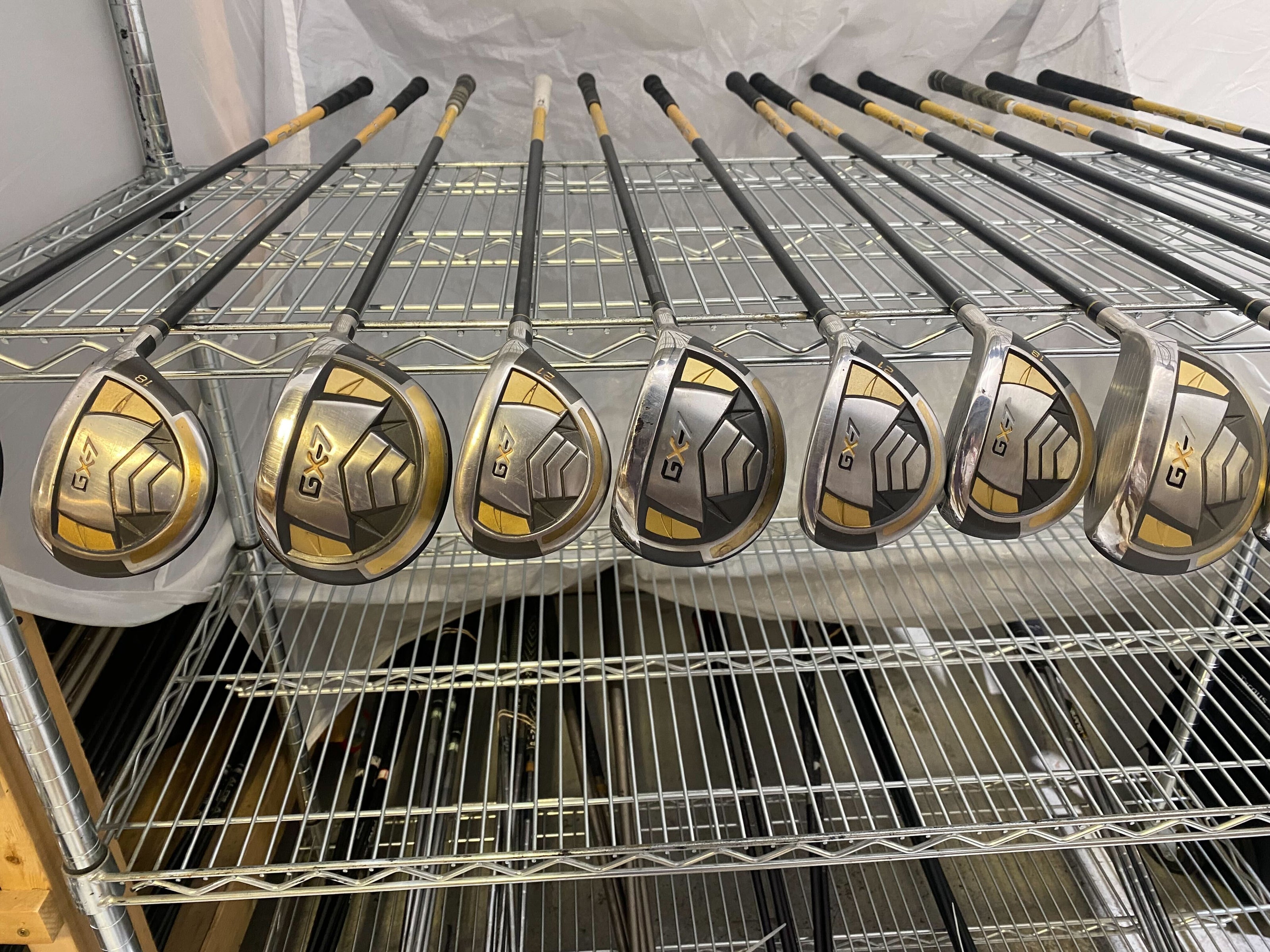 Wholesale Lot 25 Golf Clubs - GX7 Fairway Woods-Next Round