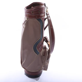 Used Titleist All Other Models Brown Cart Bag - 3-Way - 4 Pockets - Rain Cover Not Included-Next Round