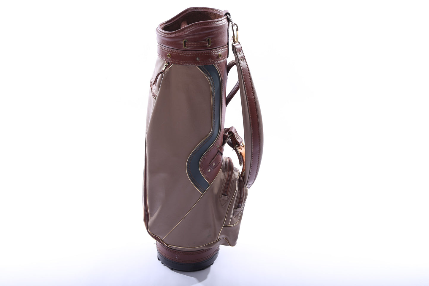 Used Titleist All Other Models Brown Cart Bag - 3-Way - 4 Pockets - Rain Cover Not Included-Next Round