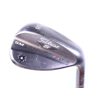 Used Titleist Vokey SM6 Steel Gray Lob Wedge - Right-Handed - 58 Degrees - Wedge Flex-Next Round